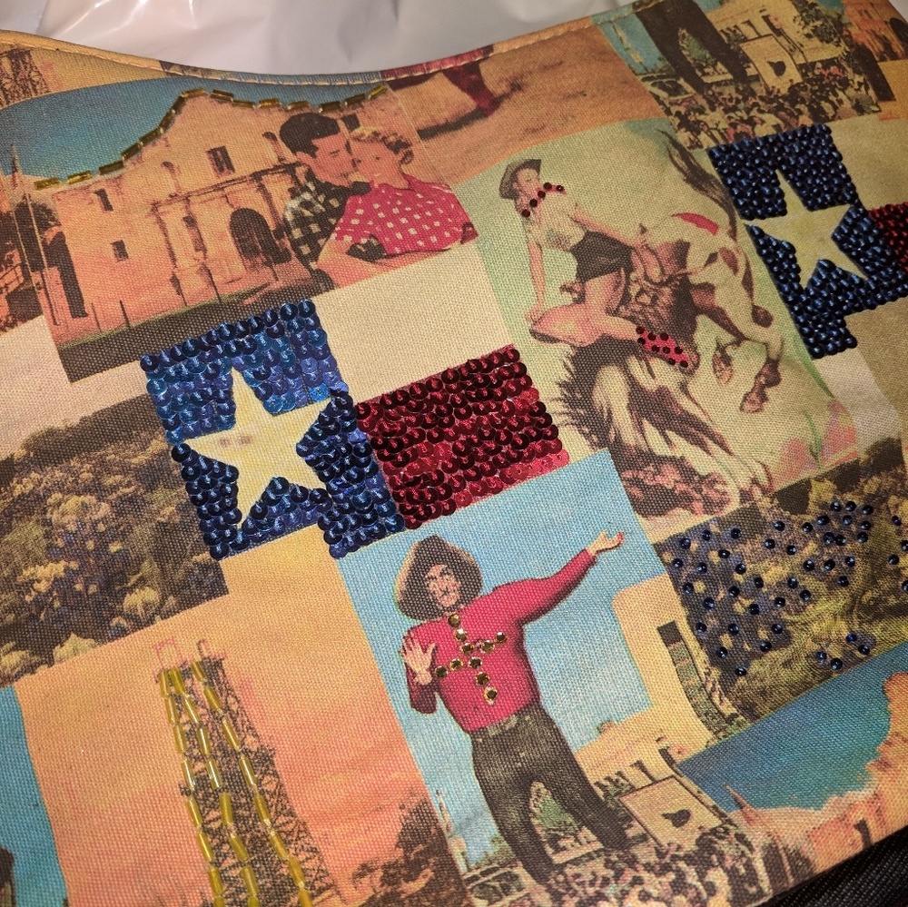 Bueno Texas embellished purse